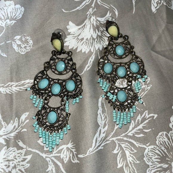 Free People Chandelier Style Earrings - Picture 3 of 6